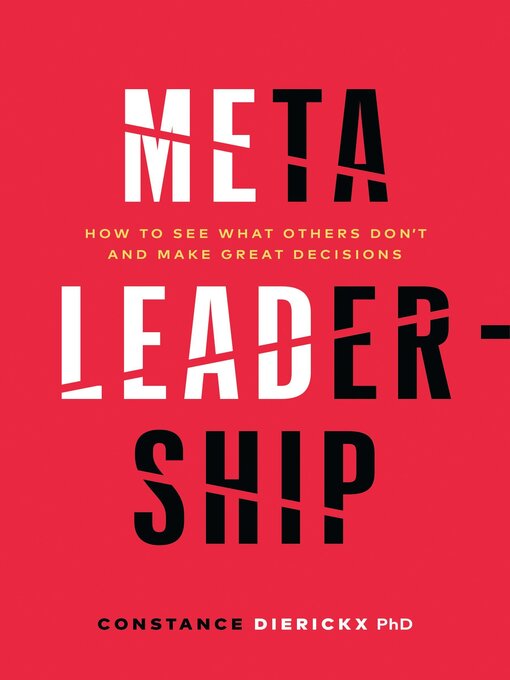 Title details for Meta-Leadership by Constance Dierickx - Available